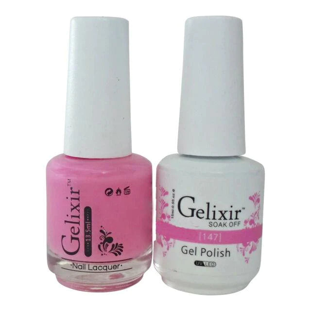 Gelixir Gel Polish & Nail Lacquer Duo