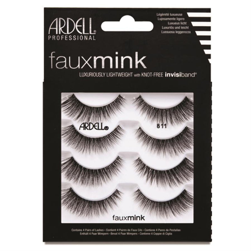 Ardell - Fauxmink Luxuriously Lightweight with Knot-Free Invisiband 811 4PK