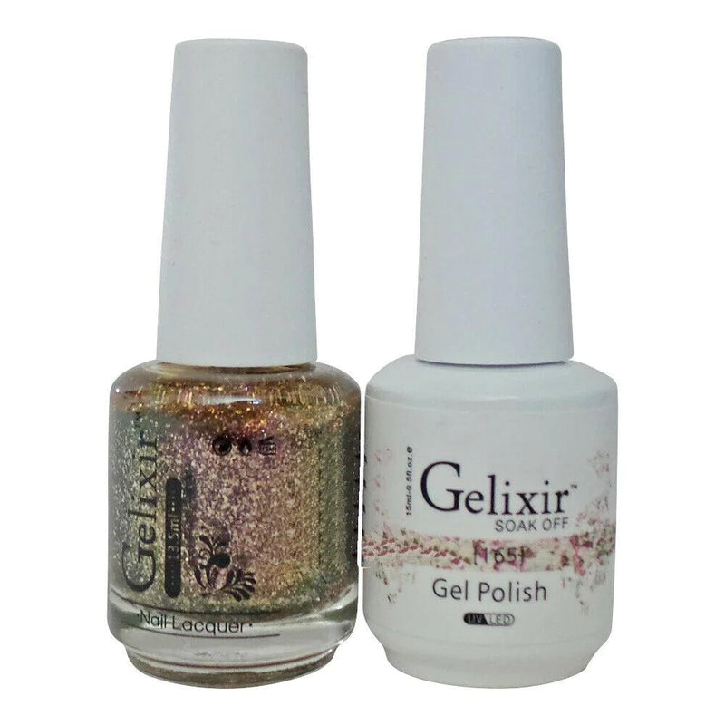 Gelixir Gel Polish & Nail Lacquer Duo