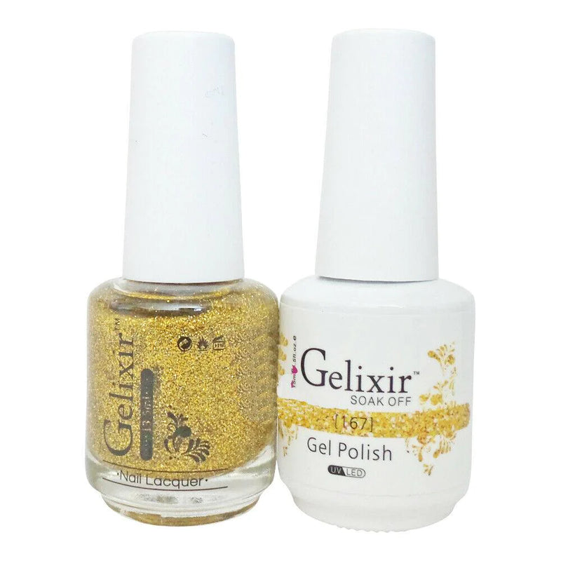 Gelixir Gel Polish & Nail Lacquer Duo