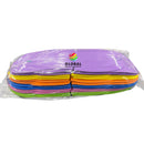 Foam Pedicure Slippers, Disposable Sewn Slippers, Mix Colors (12pairs)