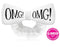 Double Dare - OMG! Spa Mega Hair Band "White" #OMG-HAIRW