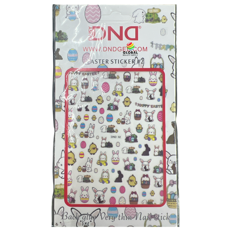 DND Easter Nail Sticker