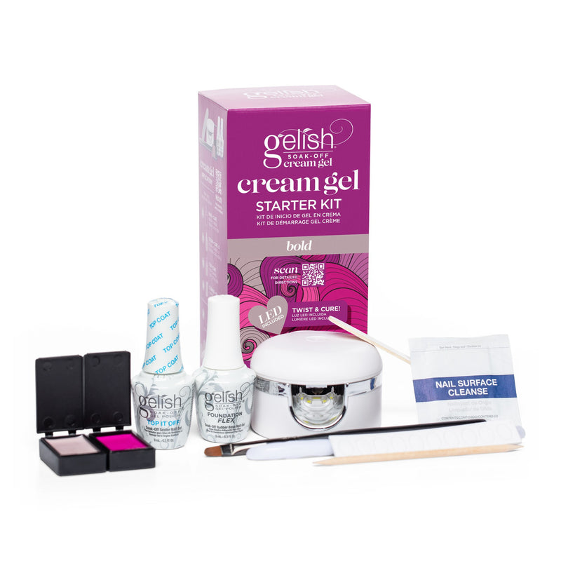 Gelish Cream Gel Bold Starter Kit