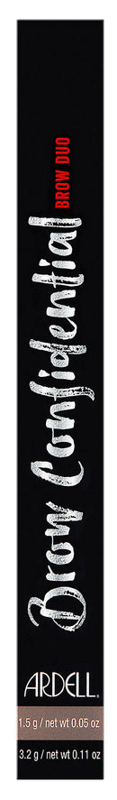 Ardell - Brow Confidential Brow Duo - Dark Brown