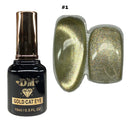 DM Gel Polish - Cat Eye Gold -
