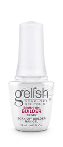 Gelish Brush-On Builder Gel .5 oz - Clear