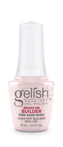 Gelish Brush-On Builder Gel .5 oz - Pink Sand Nude