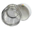 Clear PVC Thick Wall Jar 2 oz with Lid