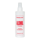 8 oz. Imprinted Empty Bottle - Alcohol - Spray Top