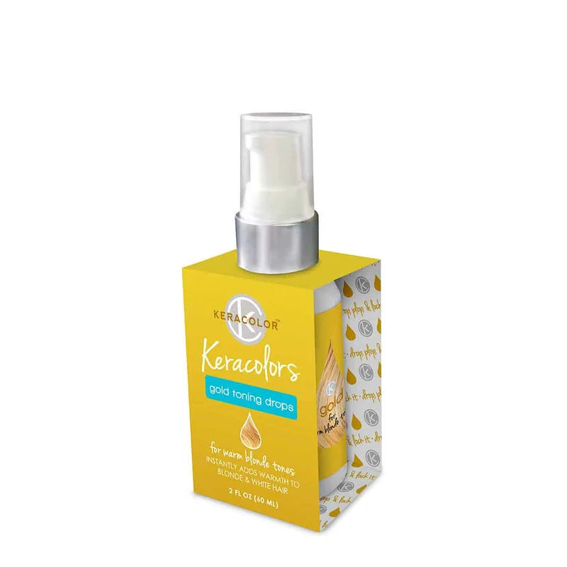 Keracolor Purple or Gold Toning Drops 2 Fl Oz