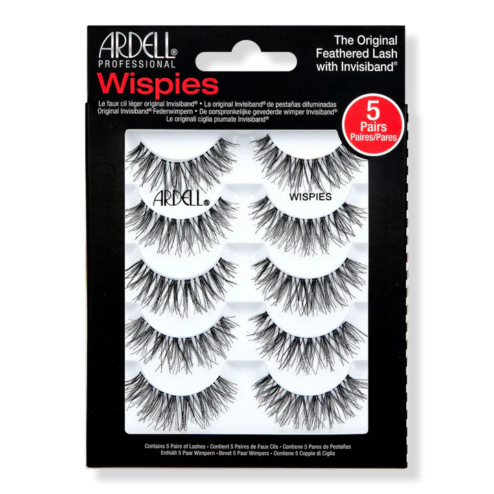 Ardell - Wispies Feathered Lash with Invisiband Eyelashes 5Pairs