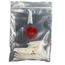 Coffin Ballerina (Straight Short) Nail Tips (NATURAL) 50ct/bag (red label)
