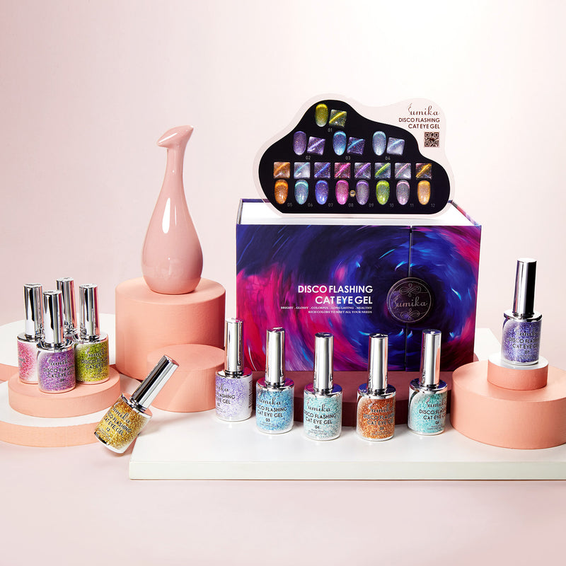 Sumika Gel Set Disco Flashing Cat Eye