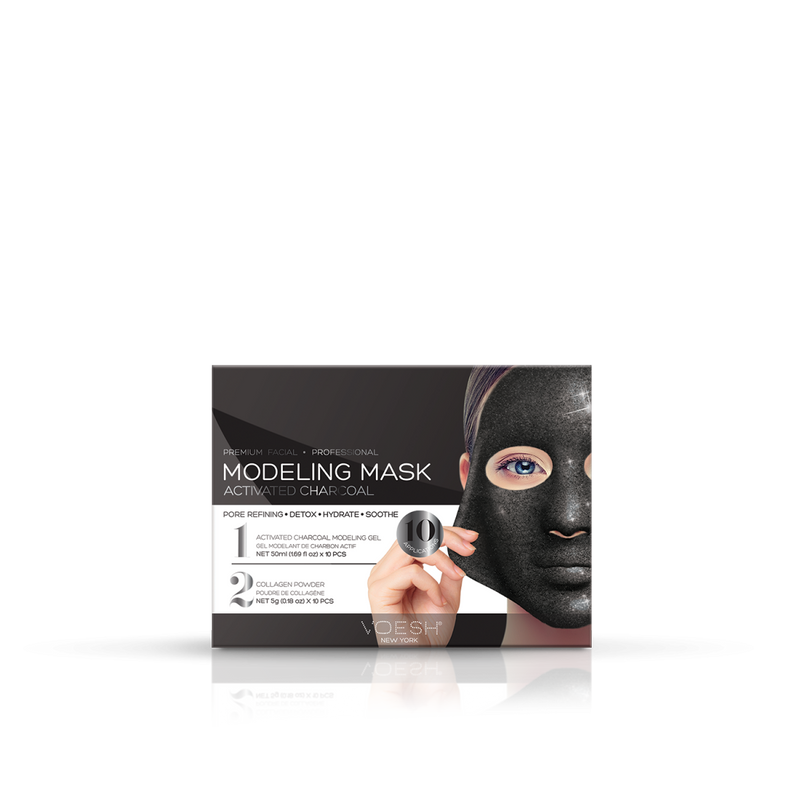 Voesh - Gel Modeling Mask Activated Charcoal 10PCs