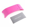 Plastic & Silicone Cushion Pillow Arm Rest "Pink"