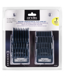 Andis Master Premium Metal Clip Comb Set 7pc