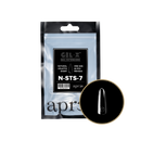 Apres Gel-X Natural Stiletto Short Refill (50pcs) - Size 7