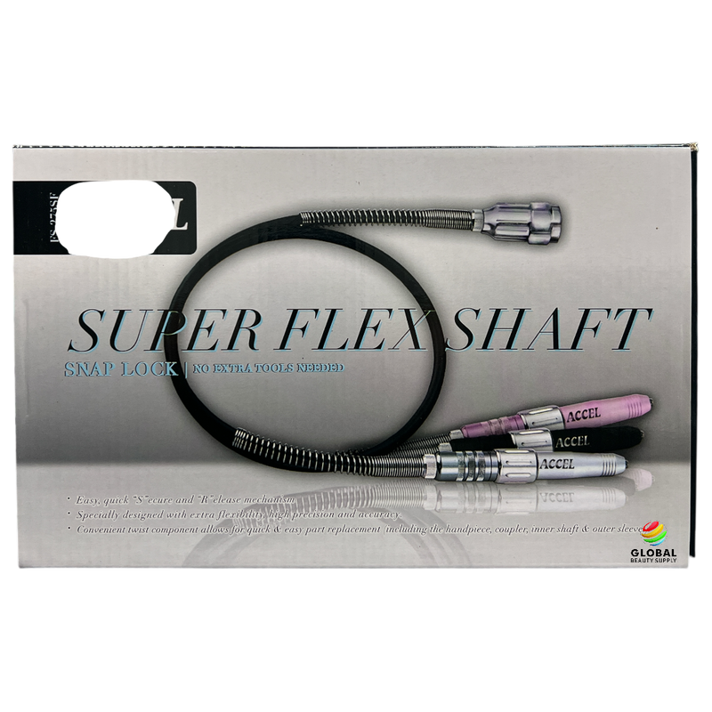 Accel Super Flex Shaft For Rotary Drills 3/32 FS-275SF - Silver