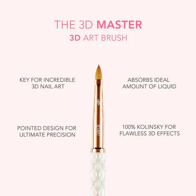 Kiara Sky Nail Art Brush- 3D Art