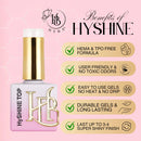 HyBa Beauty HySHINE Top Gel 20mL / .67oz