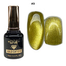 DM Gel Polish - Cat Eye Gold -