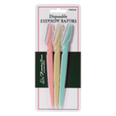 FantaSea - Disposable Eyebrow Shaping Razors 3PCs