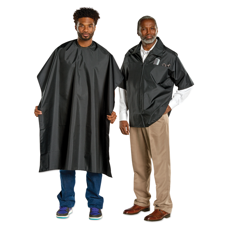 Barber Jacket & Cutting Cape Set