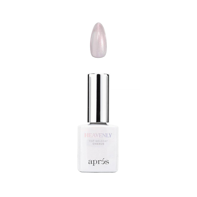 Apres Heavenly Top Gelcoat Non-Wipe 15 mL - Cherub