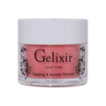 Gelixir Dip Powder - 041 Glitter Poppy Flower