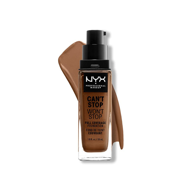 NYX - Can't Stop Won't Stop Full Coverage Liquid Foundation "Cappuccino"