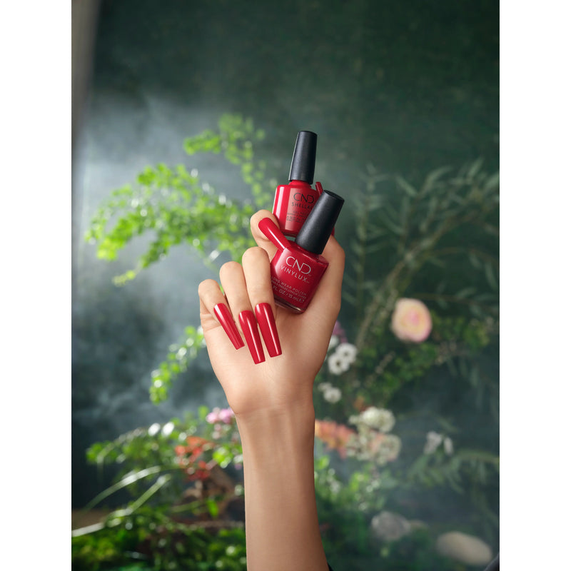 CND Shellac Gel Polish Scarlet Letter 0.25 fl oz (Magical Botany Collection Holiday 2023)