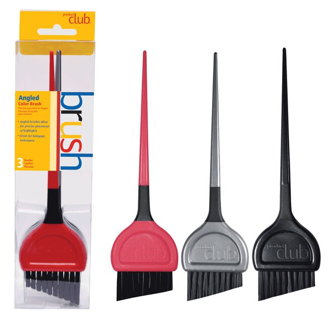 Product Club - Angled Color Brushes 3PCs