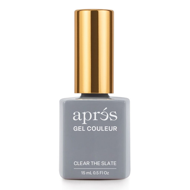 Apres - HEMA/TPO Free Gel Couleur .5 oz - Clear The Slate 328