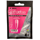 Kupa EnrichRX Soft Gel Tips Almondletto Long - Size 7 50ct