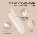 Kiara Sky - Gel Extensions - Soft Gel Tips - Natural - Round Medium