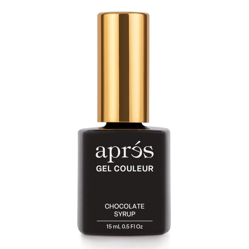 Apres - HEMA/TPO Free Gel Couleur .5 oz - Chocolate Syrup J12