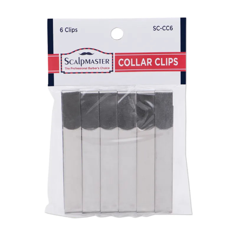 Scalpmaster - Collar Clips 6 Clips