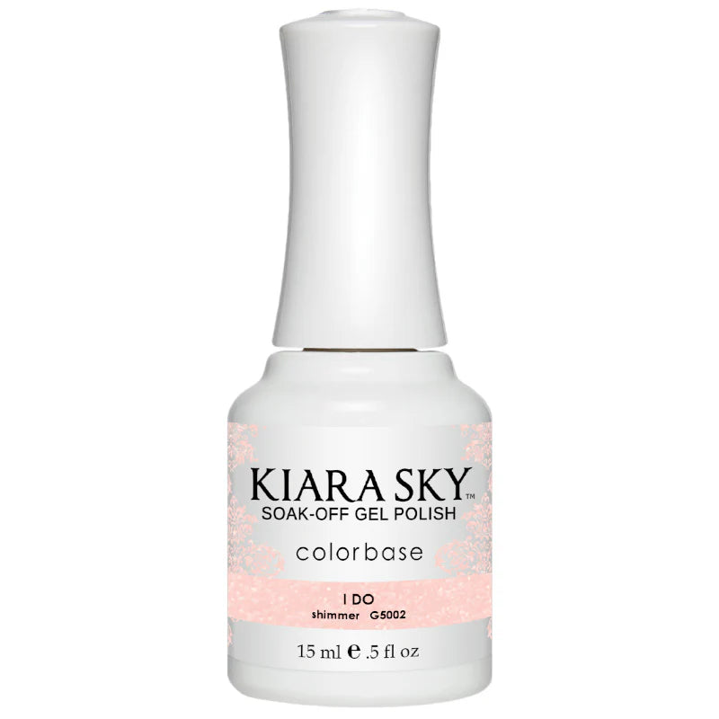 Kiarasky Gel Polish G5002 I Do .5 fl oz / 15mL