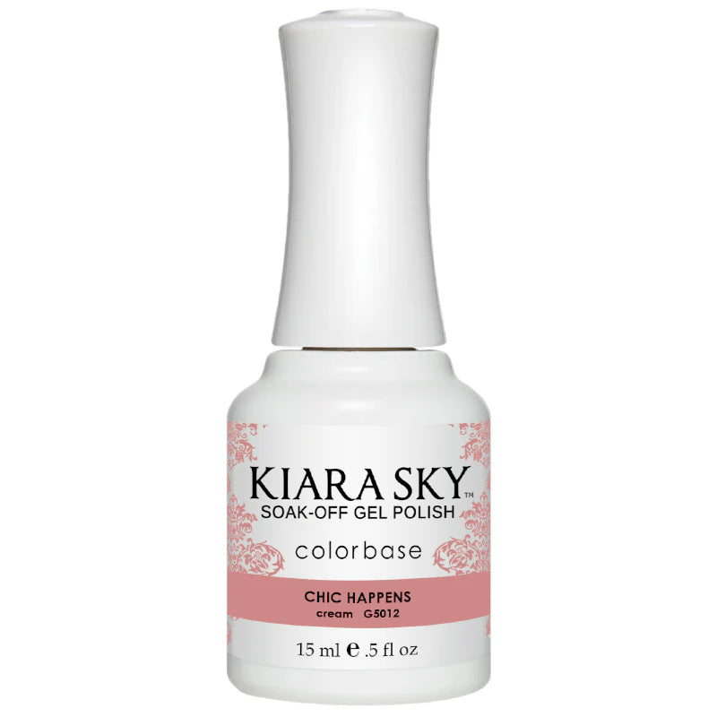 Kiarasky Gel Polish G5012 Chic Happens .5 fl oz / 15mL