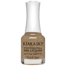 Kiara Sky Nail Lacquer - Dripping in Gold N5017