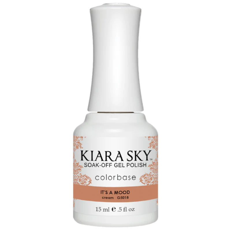 Kiarasky Gel Polish G5018 It's A Mood .5 fl oz / 15mL