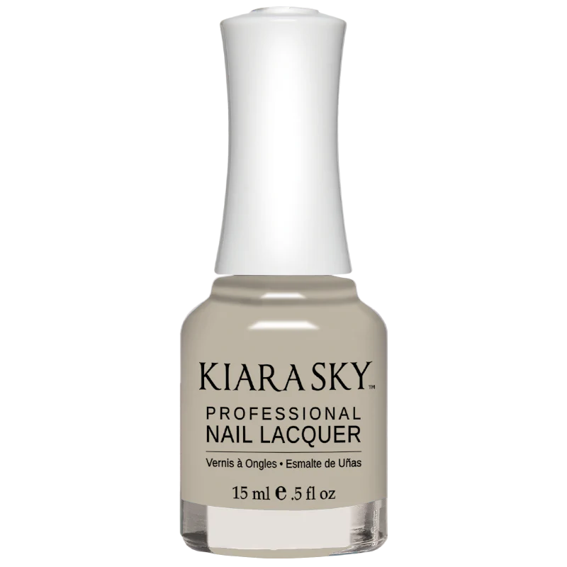 Kiara Sky Nail Lacquer - Cray Grey N5019