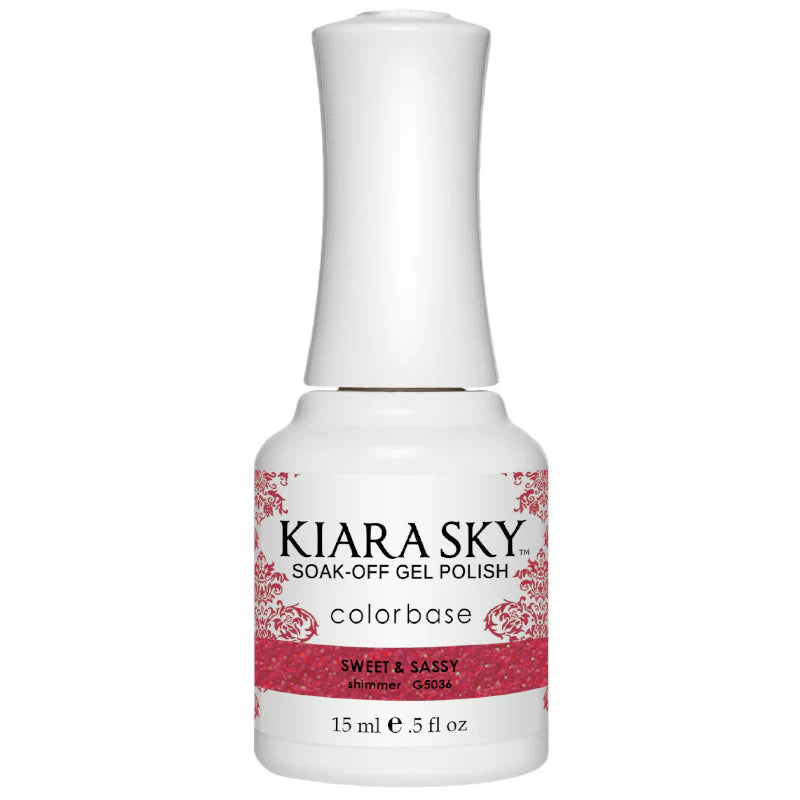 Kiara Sky Gel Polish G5036 Sweet & Sassy .5 fl oz / 15mL