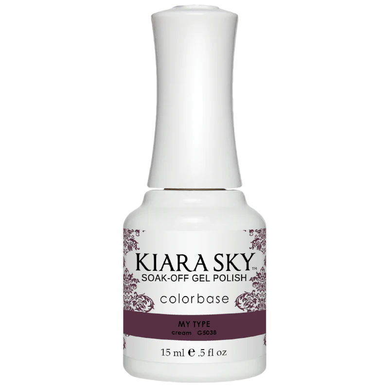 Kiara Sky Gel Polish G5038 My Type .5 fl oz / 15mL