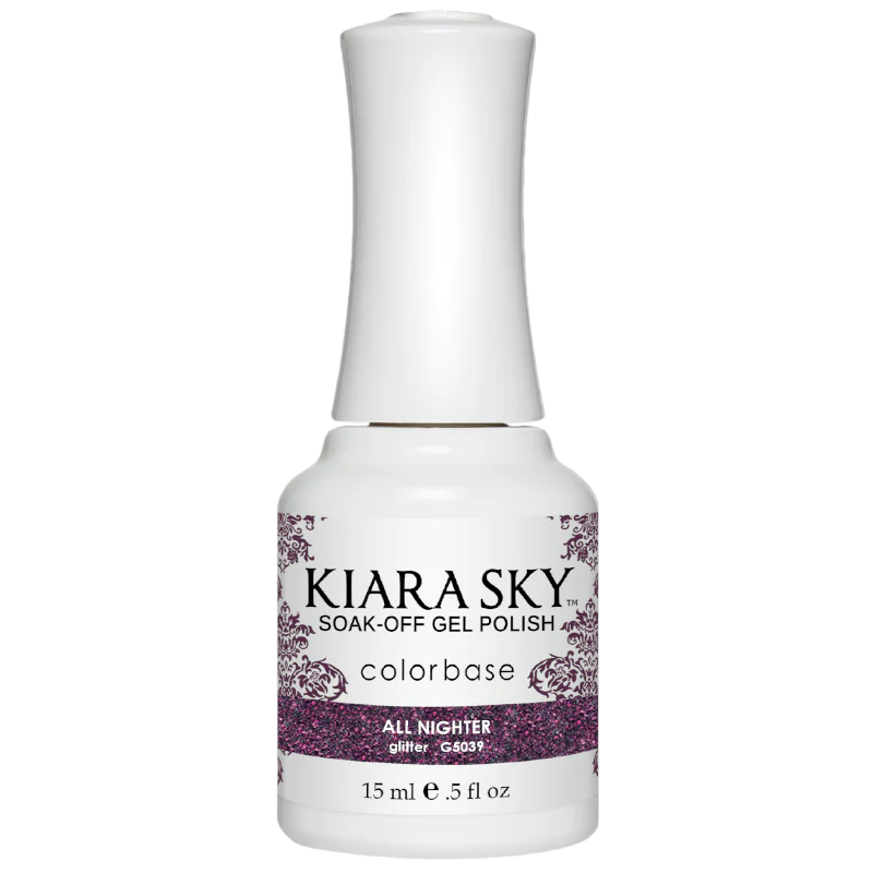 Kiara Sky Gel Polish G5039 All Nighter .5 fl oz / 15mL