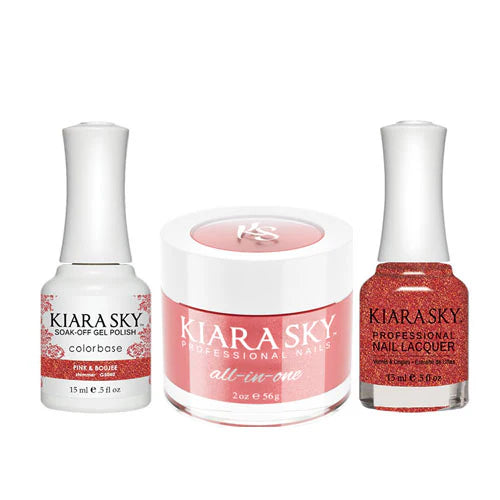 Kiara Sky All-in-One Trio - Pink & Boujee 5040