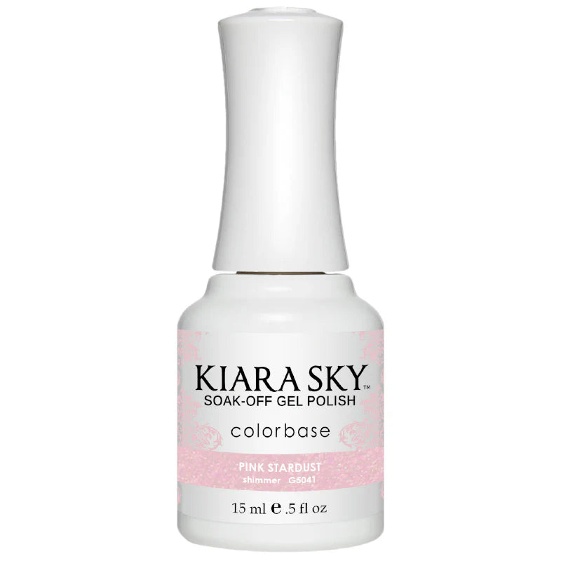 Kiara Sky Gel Polish G5041 Pink Stardust .5 fl oz / 15mL