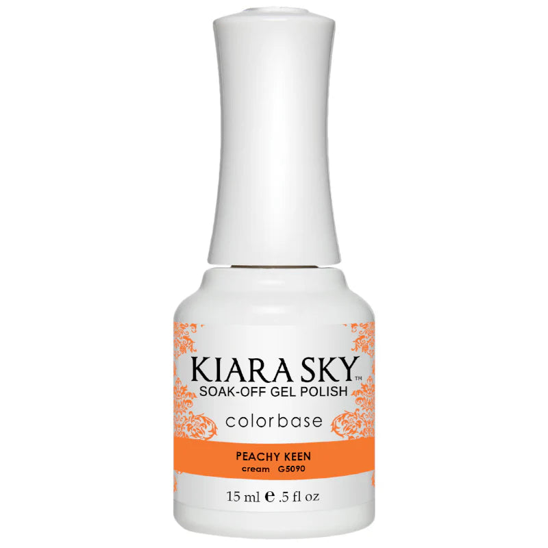 Kiarasky Gel Polish G5090 Peachy Keen .5 fl oz / 15mL