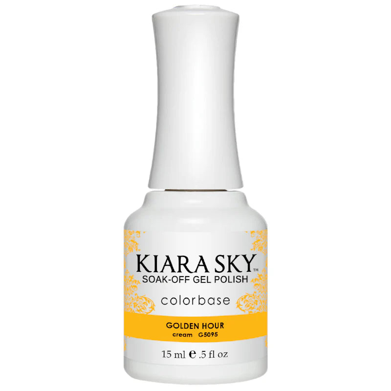 Kiarasky Gel Polish G5095 Golden Hour .5 fl oz / 15mL